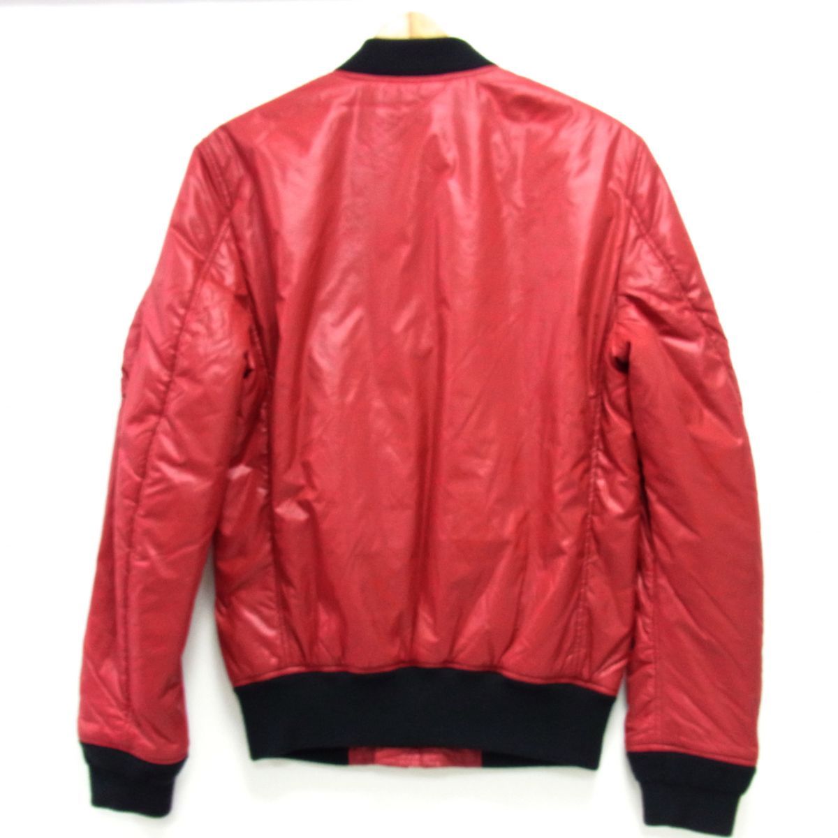 DOLCE&GABBANA ドルガバ 中綿入りダウンジャケットブルゾン 赤