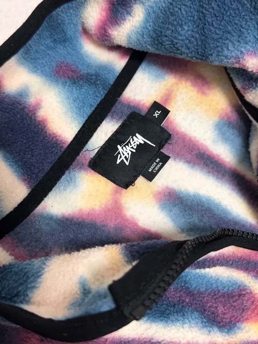 Stussy マルチカラー フリース STUSSY(ステューシー) フリース マルチカラー - メルカリ