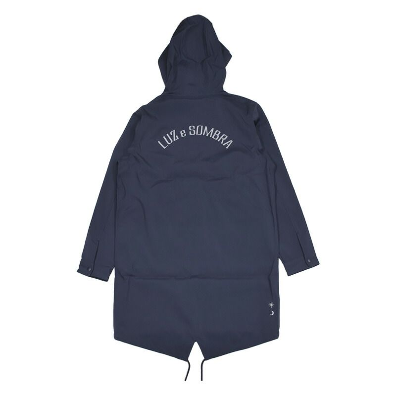 ☆アンブロ【M-L】 裏ボアベンチコート フード ロング丈 黒
