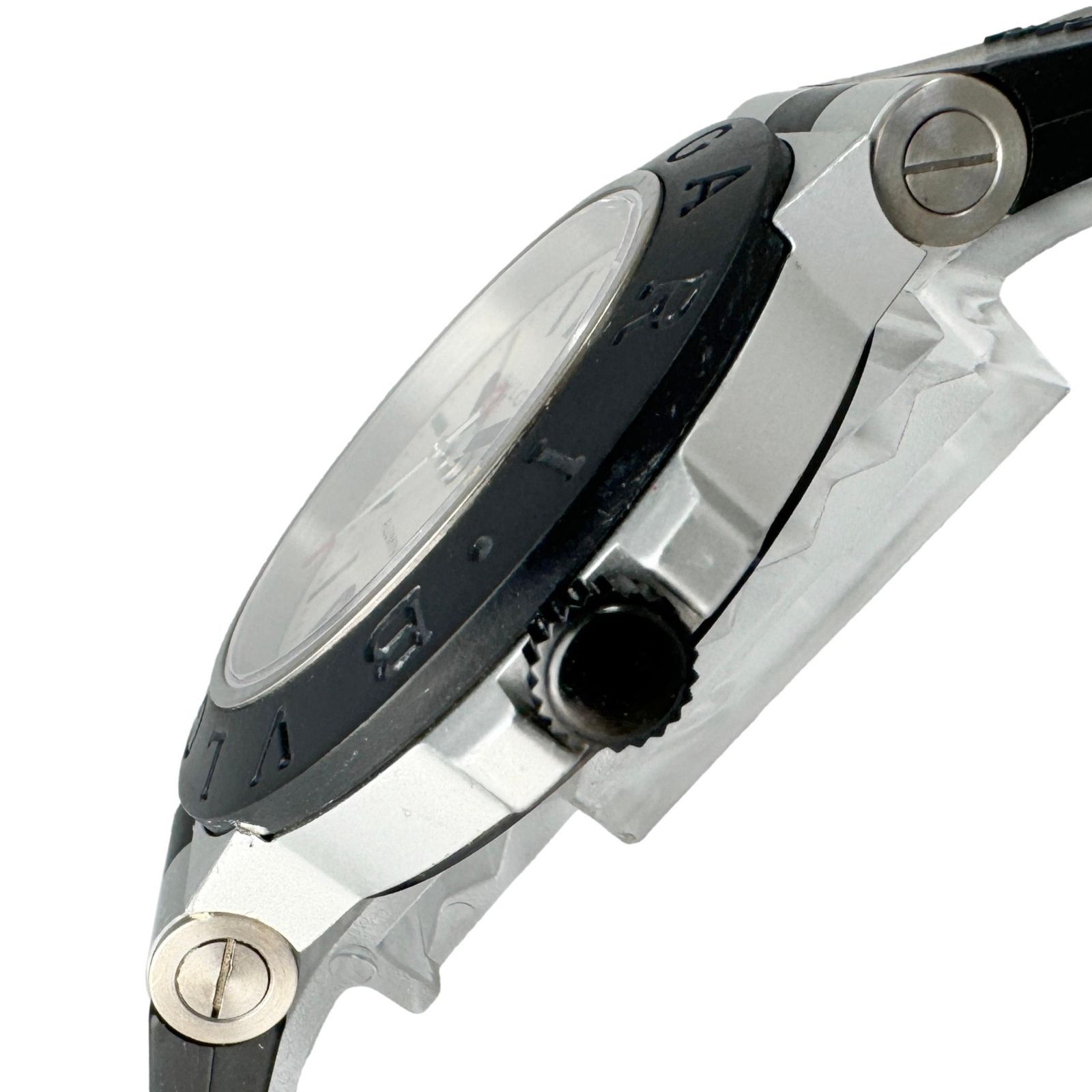 BVLGARI AL38TA ブルガリ　アルミニウム自動巻き　オーバーホール必要 BVLGARI AL38TA ブルガリ アルミニウム自動巻き オーバーホール必要 2