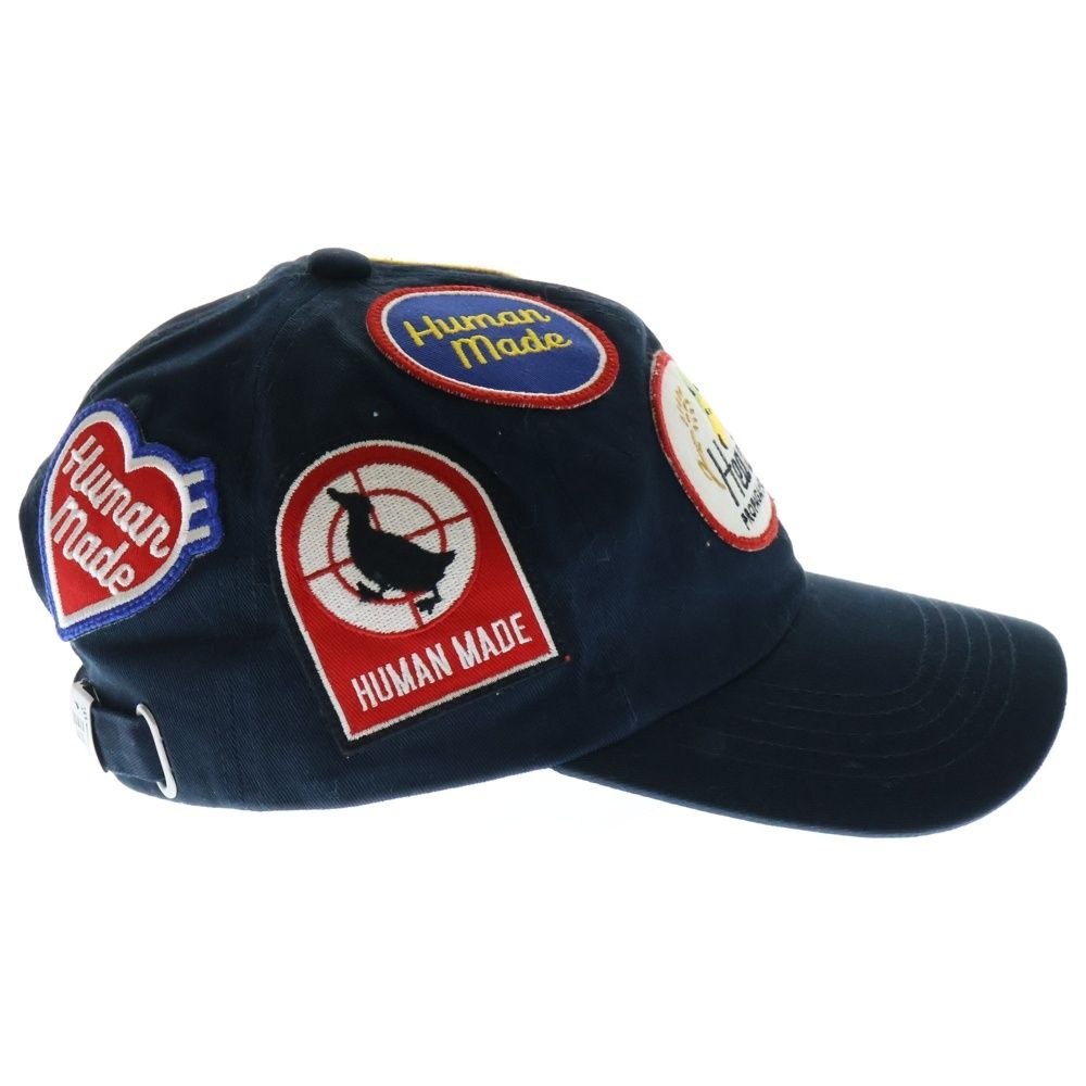 HUMAN MADE (ヒューマンメイド) Twill 6Panel Cap ワッペン ロゴ