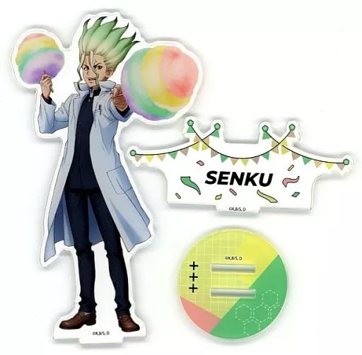 Dr.STONE くじ引き堂 千空 B賞 アクリルスタンド 最安値⭐︎ 千空 くじ引き