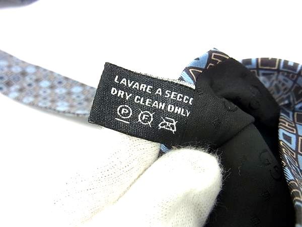 GUCCI グッチ シルク100% 総柄 ネクタイ ビジネス 紳士 メンズ