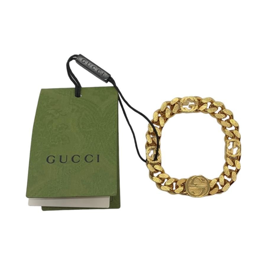 ♪1274 GUCCI インターロッキングG ブレスレット 675758