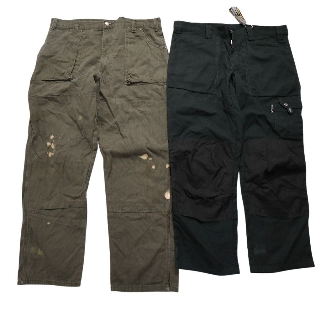 古着卸 ディッキーズ Dickies ダック ペインター パンツ 8枚セット メンズ 40 |42 デッドストック ダブルニー ワーク 古着 NB9804