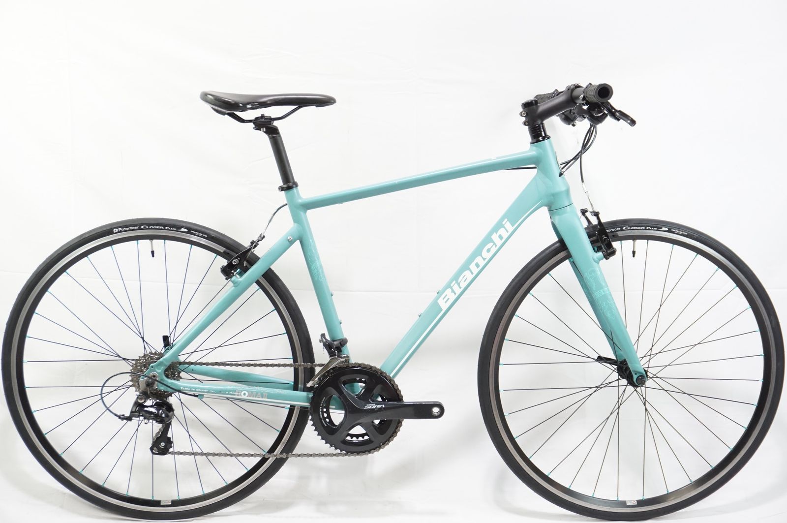 【QaDa】Bianchi ROMA 2 クロスバイク チェレステ bianchi ビアンキ ROMA2 ローマ2 クロスバイク QaDa】Bianchi ROMA 2