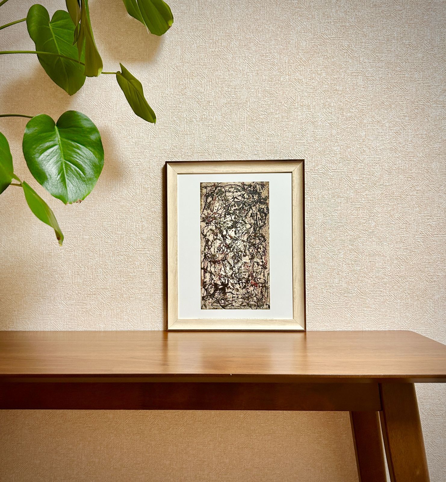 新品☆額縁付アートポスター☆ジャクソンポロック☆Jackson Pollock