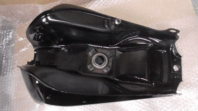 バルカンVN400 VN400c 純正タンク フレイムス塗装 ファイヤー
