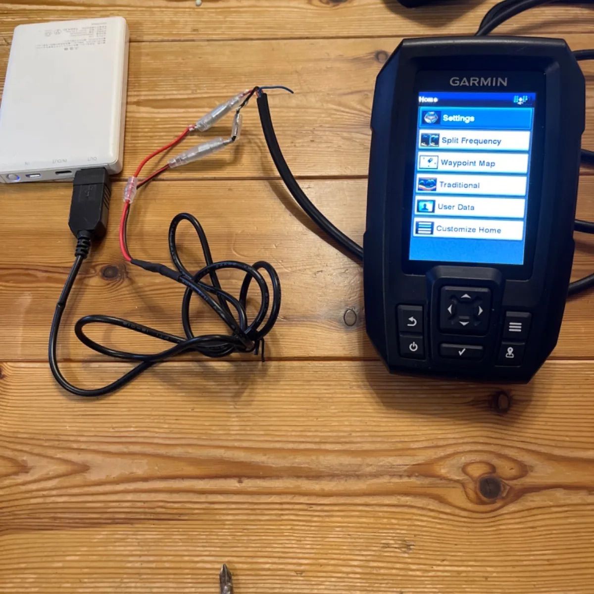 手染めデニム☆ニコちゃんチャーム☆革タグ№10 デニム×カシメ×革タグ