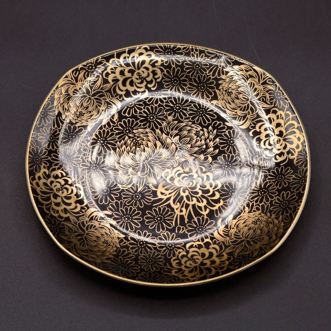 Noritake ノリタケ 黒釉 金彩 菊紋 カップ＆ソーサー - メルカリ
