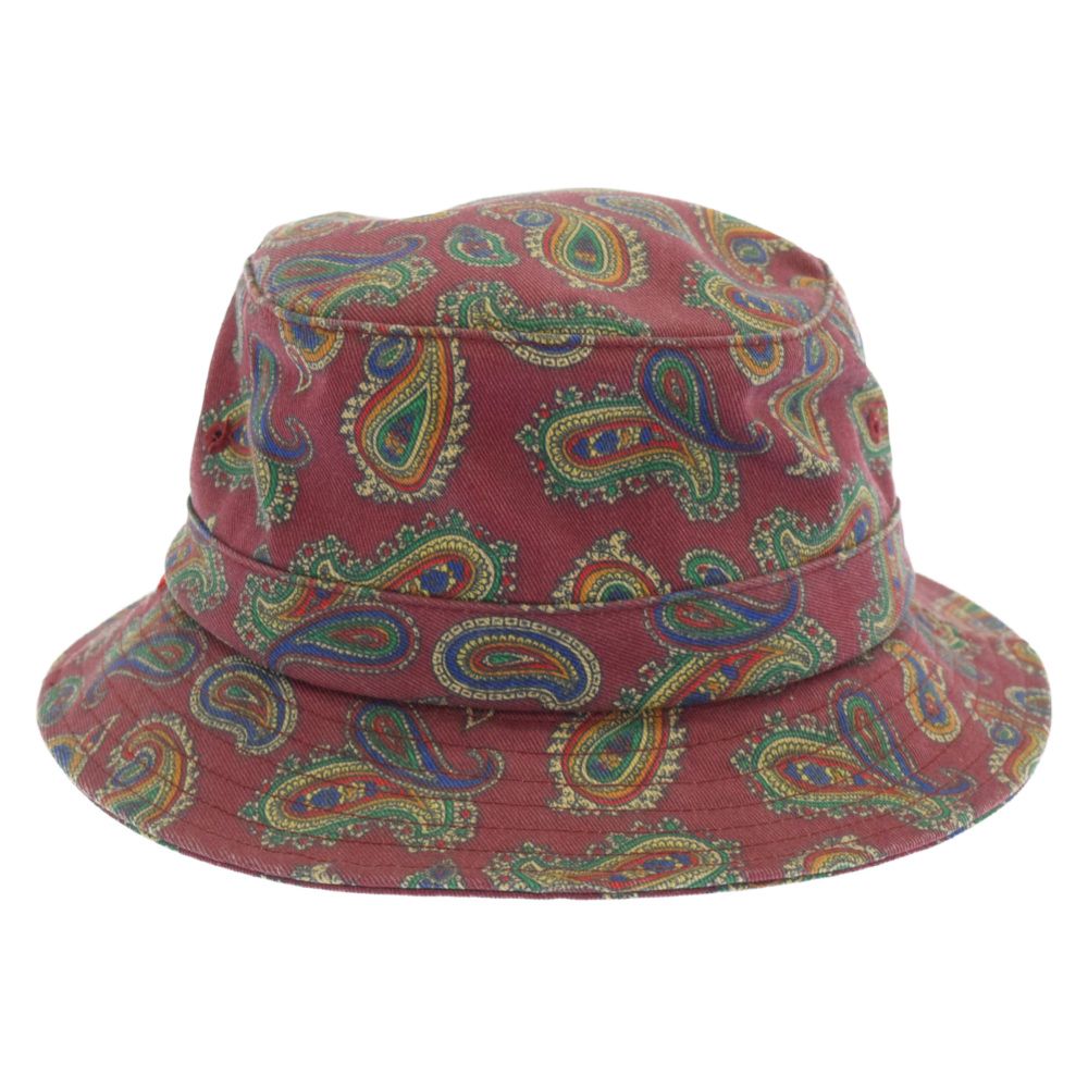 13aw Supreme Paisley Crusher Hat ペイズリー