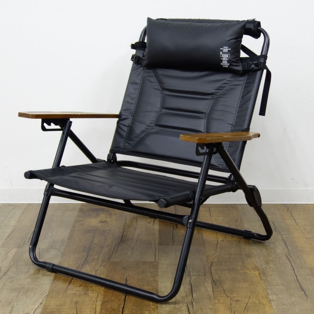 【新品未使用】AS2OV RECLINING LOW ROVER CHAIR RECLINING LOW ROVER CHAIR/BLACKリクライニングローバーチェア