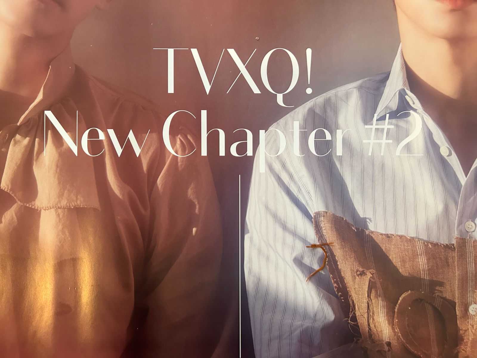 東方神起、SJのポスター 東方神起 (TVXQ!) / NEW CHAPTER #2 : THE TRUTH OF LOVE アルバム