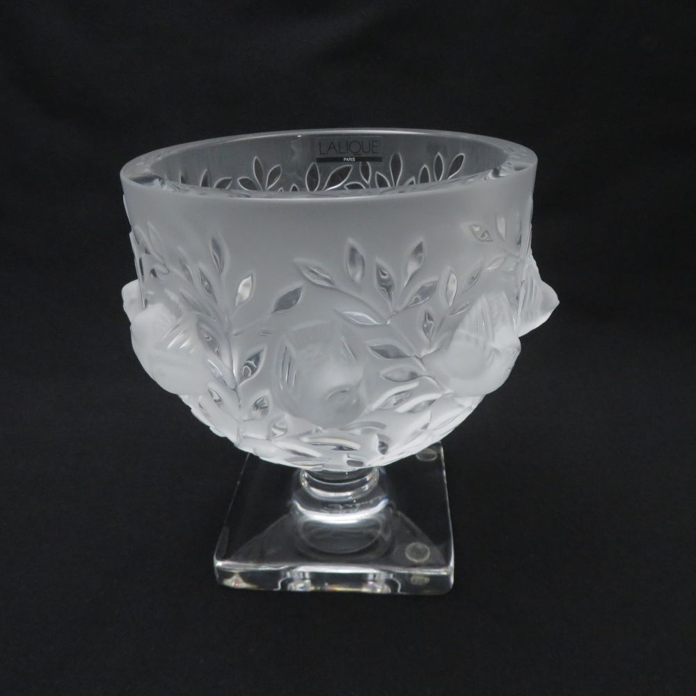 美品 LALIQUE ラリック エリザベス 花瓶 フラワーベース 花びん