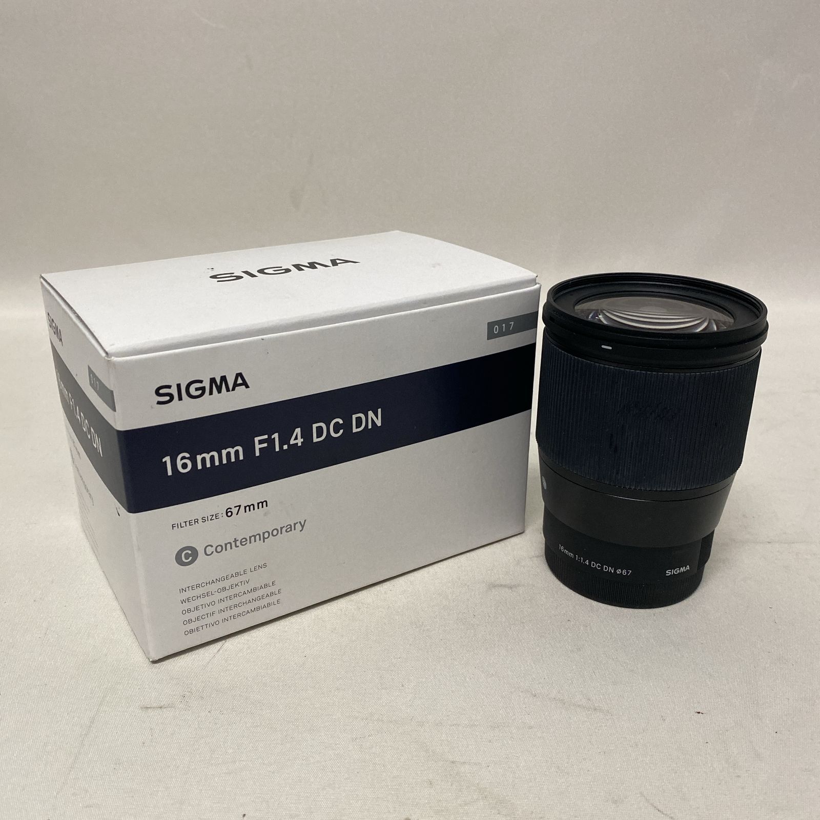 浜館64-567】 【店舗併売品】 SIGMA シグマ カメラレンズ 16mm