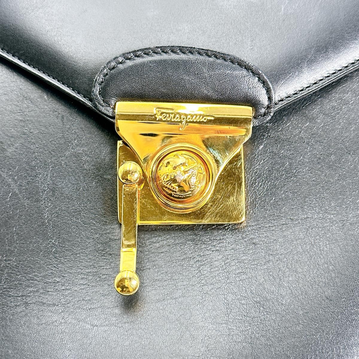 Salvatore Ferragamo 金金具 リュック・デイパック DQ-21 5207 Salvatore Ferragamo - サルヴァトーレフェラガモ DQ-21 5207