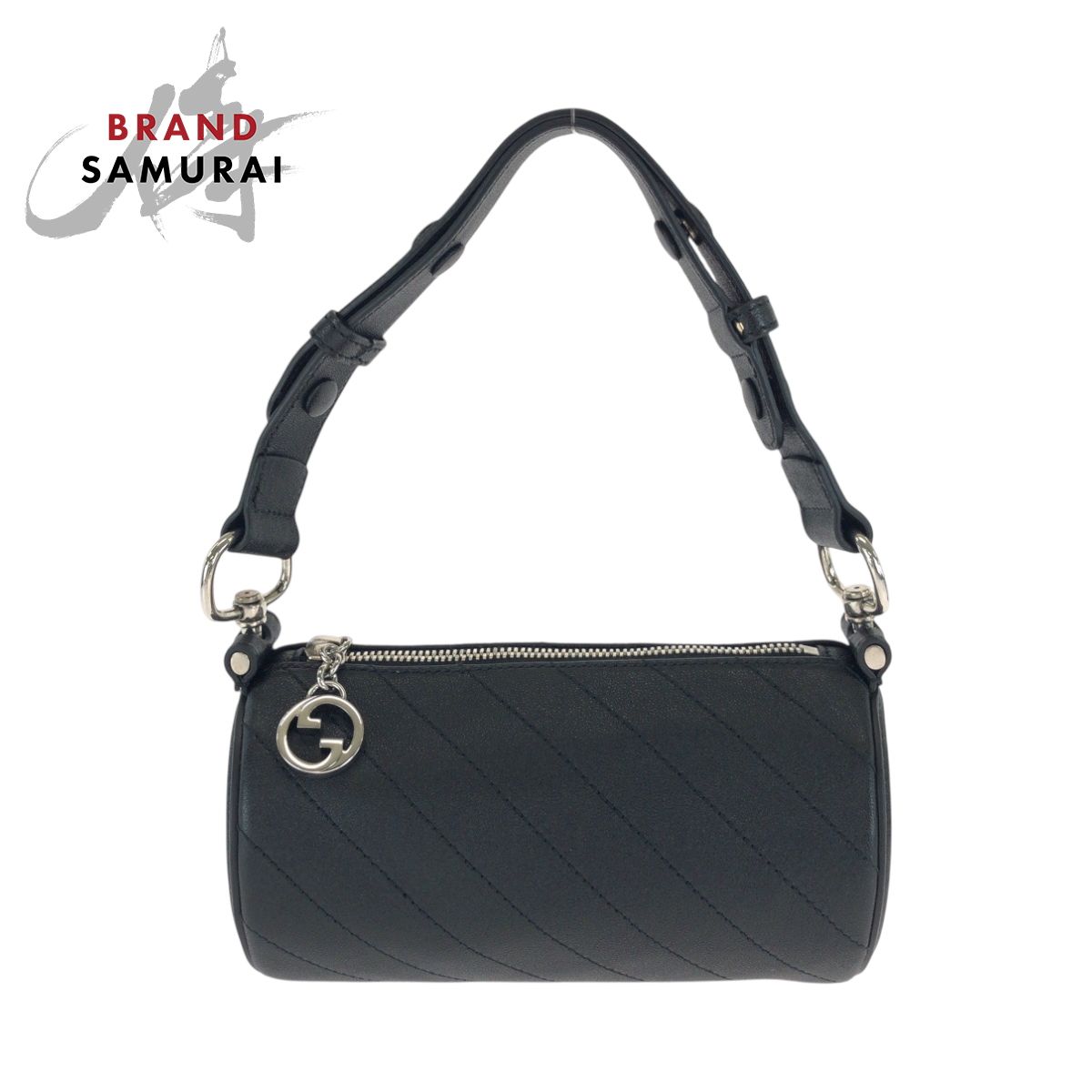 GUCCI グッチ ブロンディ ブラック 黒 シルバー金具 レザー 760169 ワンショルダーバッグ ハンドバッグ レディース 502491