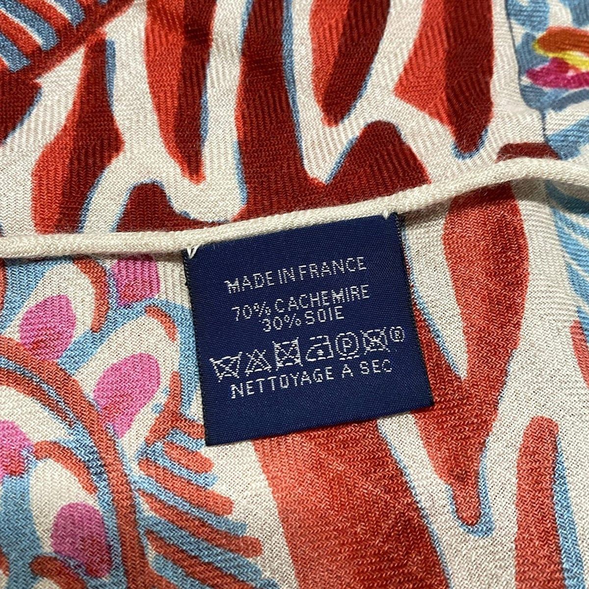 HERMES(エルメス) ストール(ショール)美品 トライアングルジェアン  