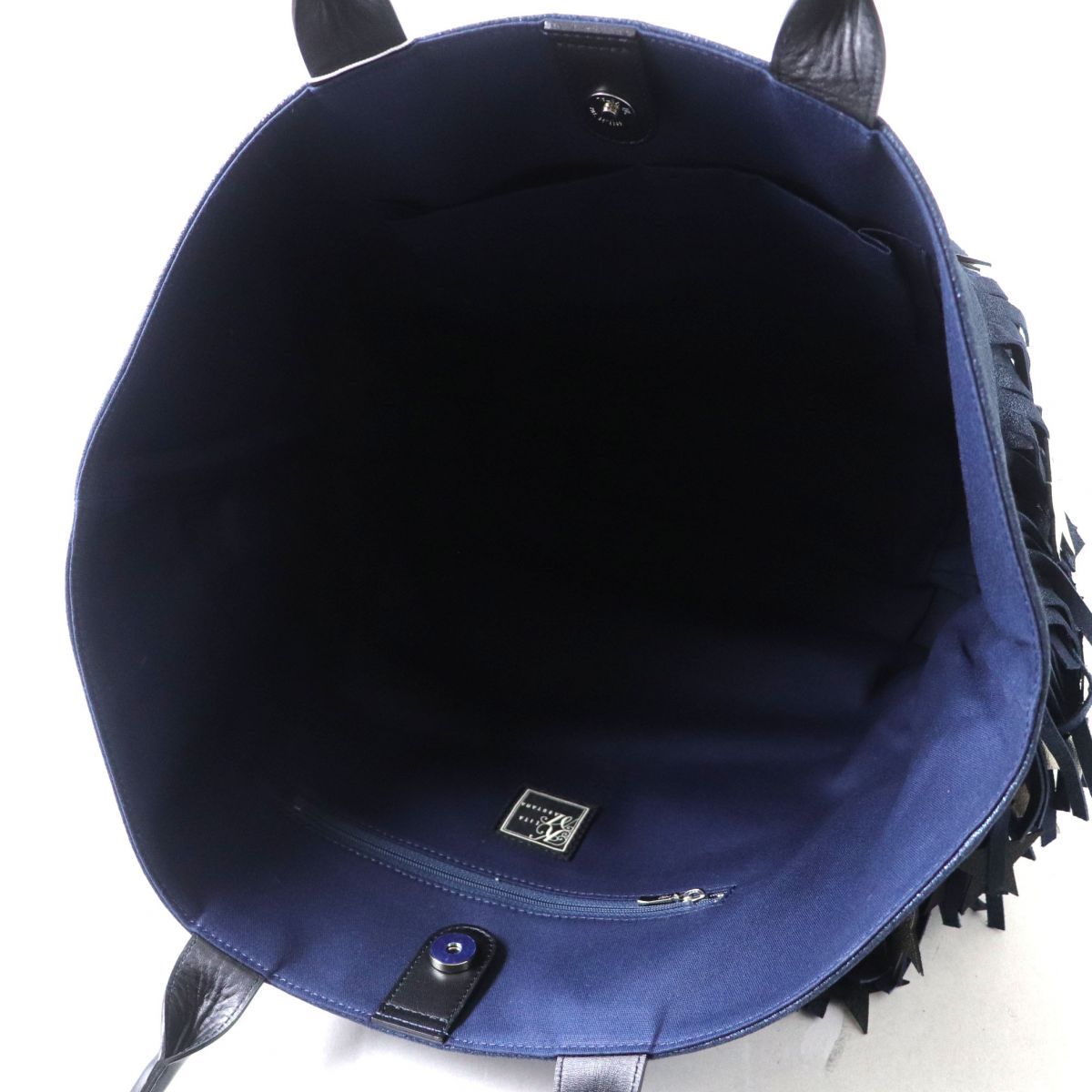 未使用品◎KEITAMARUYAMA ケイタマルヤマ フリンジ×スター 大型 レザー
