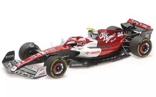 ミニカー　1/18 アルファ ロメオ F1 チーム オーレン C42 周冠宇 バーレーンGP 2022 [117220124] 中古】ミニカー 1/18 アルファ ロメオ F1 チーム オーレン C42