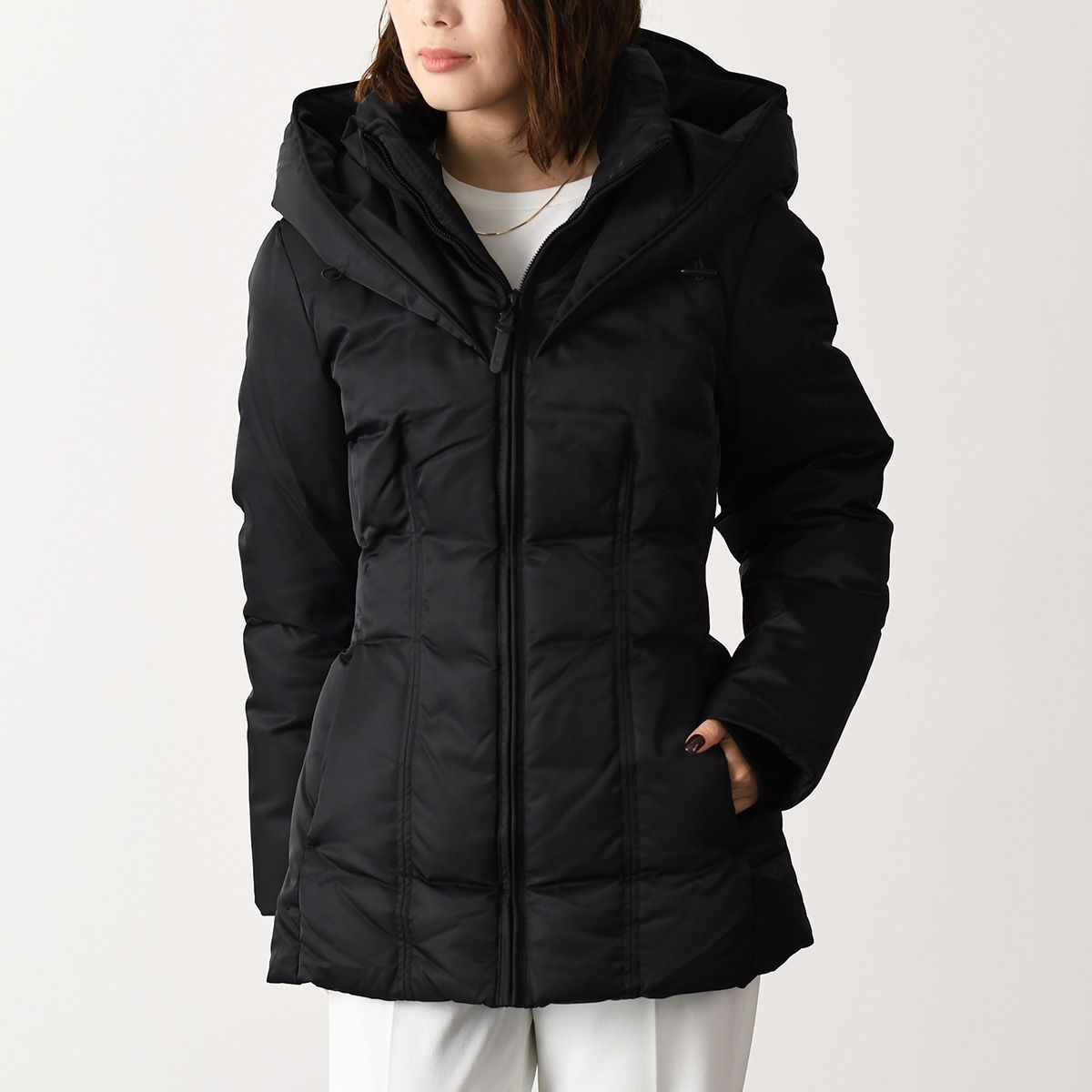 RIM.ARK Wrapped cocoon down CT ダウン　コート　黒 RIM.ARK（リムアーク）の「Wrapped cocoon down CT（ダウンジャケット