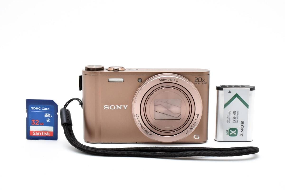 ☆良品☆ ソニー SONY Cyber-shot DSC-WX300 ブラウン