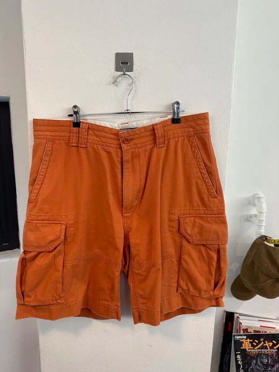 Ralph Lauren ラルフローレン ウォッシュド オレンジ カーゴ パンツ 36 サイズ