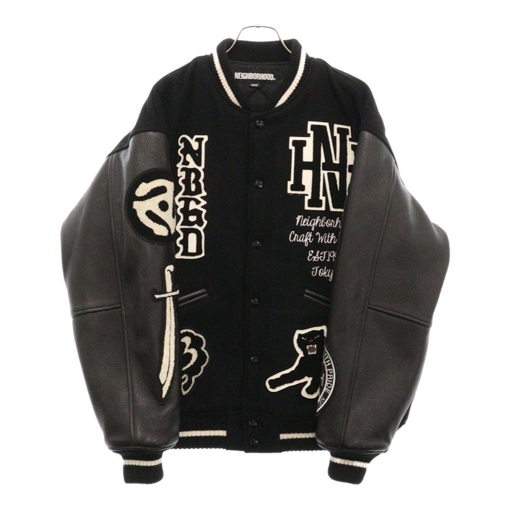 NEIGHBORHOOD (ネイバーフッド) 23AW STADIUM JACKET ワッペンロゴ