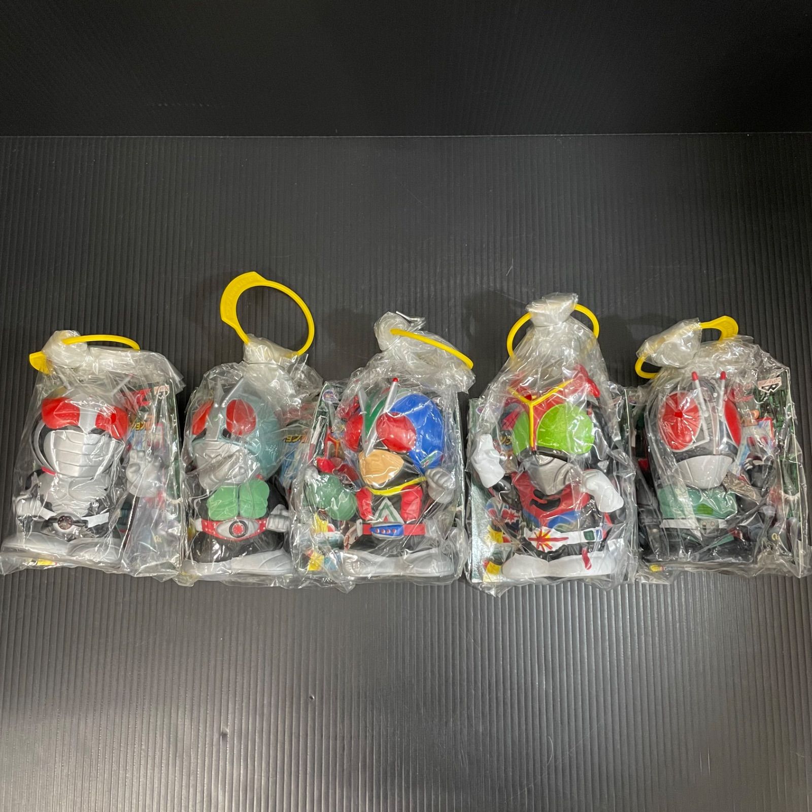 仮面ライダー ソフビ貯金箱コレクション2 全5種セット