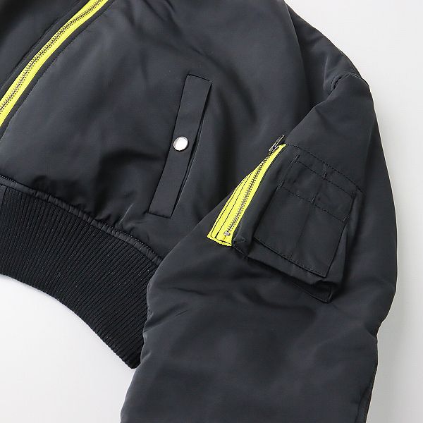 &ellecy ショート丈MA-1 アンドエルシーロイスクレヨン