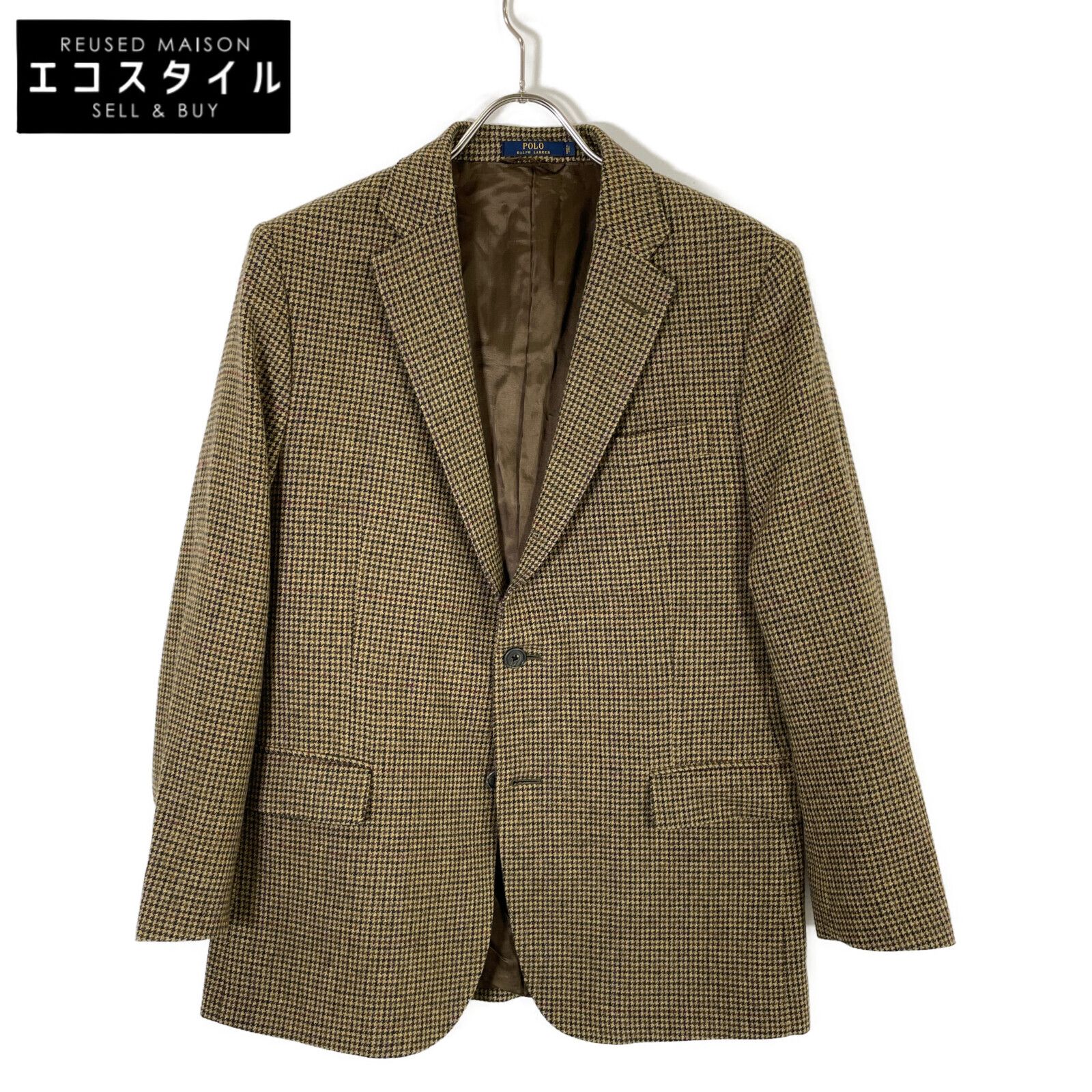 POLO RALPH LAUREN ポロ ラルフローレン 715582643001 POLO 2 SPORTCOAT ﾊｳﾝﾄﾞﾄｩｰｽ ｽﾎﾟｰﾂｺｰﾄ 38
