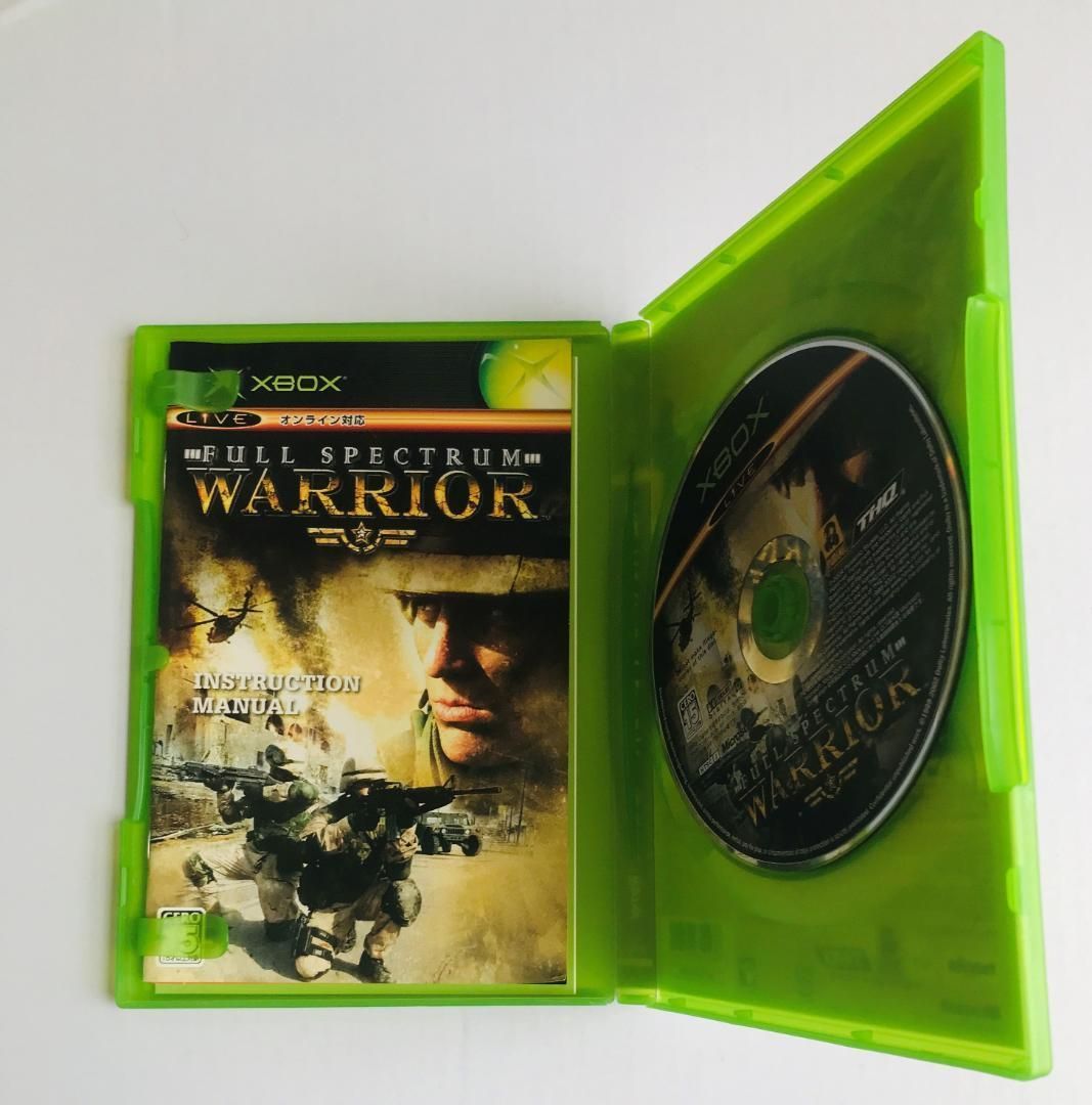 FULL SPECTRUM WARRIOR フル スペクトラム ウォリアー Xbox