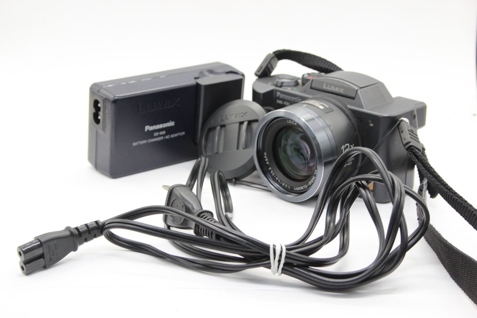 返品保証】 パナソニック Panasonic Lumix DMC-FZ1 12x バッテリー チャージャー付き コンパクトデジタルカメラ s1323  - メルカリ