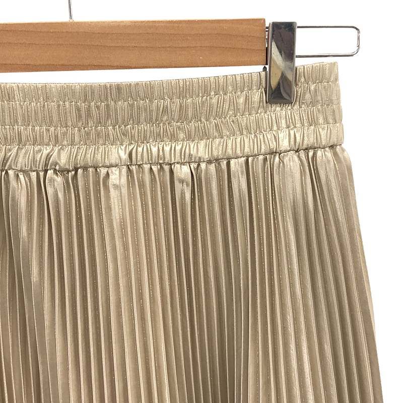 美品】 HYKE / ハイク | 2023SS | サイドジップ プリーツスカート / 総  