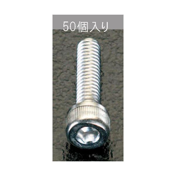【新品・７営業日以内発送】【個人宅配送】【即納在庫品】エスコ EA949DH-63 Ｍ6ｘ20mm ステンレス 六角穴付ボルト 50本 EA949DH63【キャンセル】【沖縄離島販売】