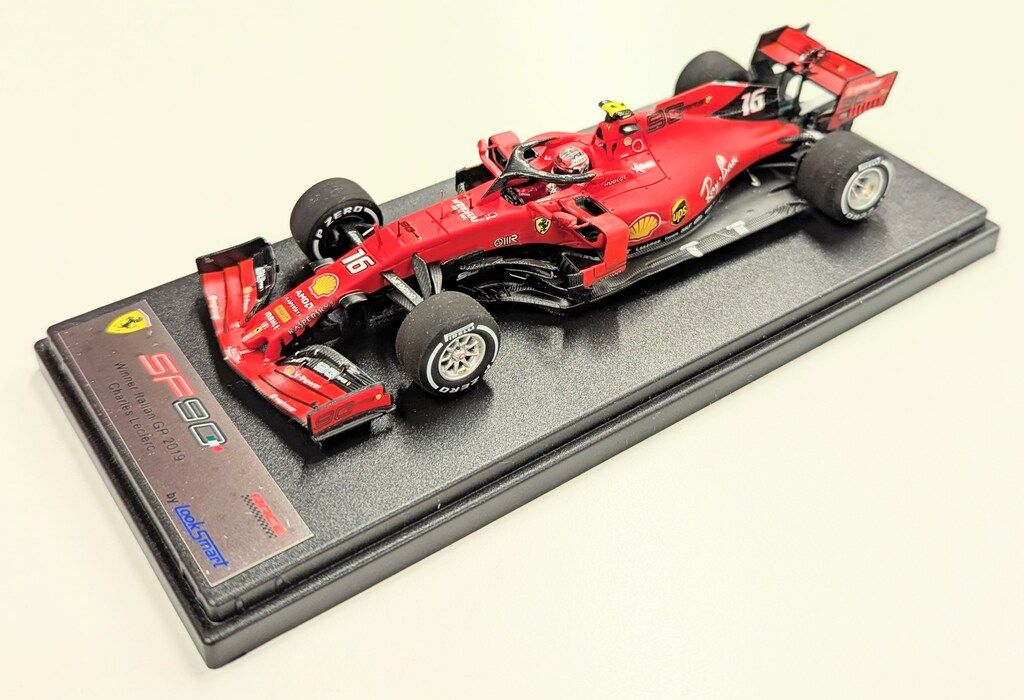 Look Smart 1/43 Ferrari SF90 No.16 Winner Italian GP 2019 Charles