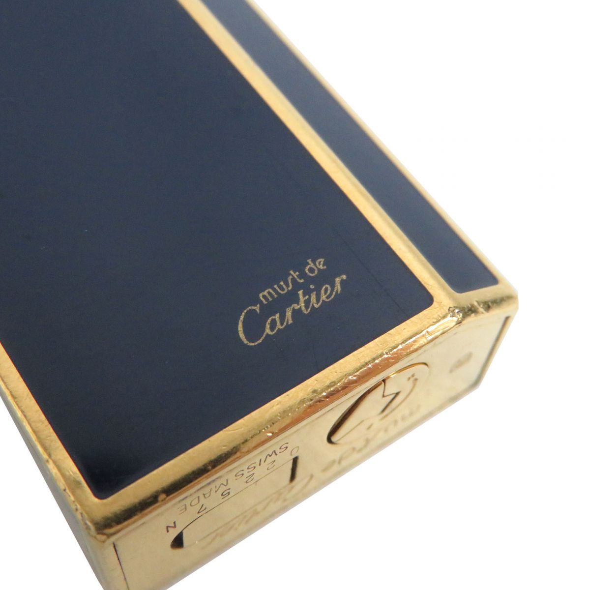 【美品】Cartier カルティエ 五角形 ショート ガスライター