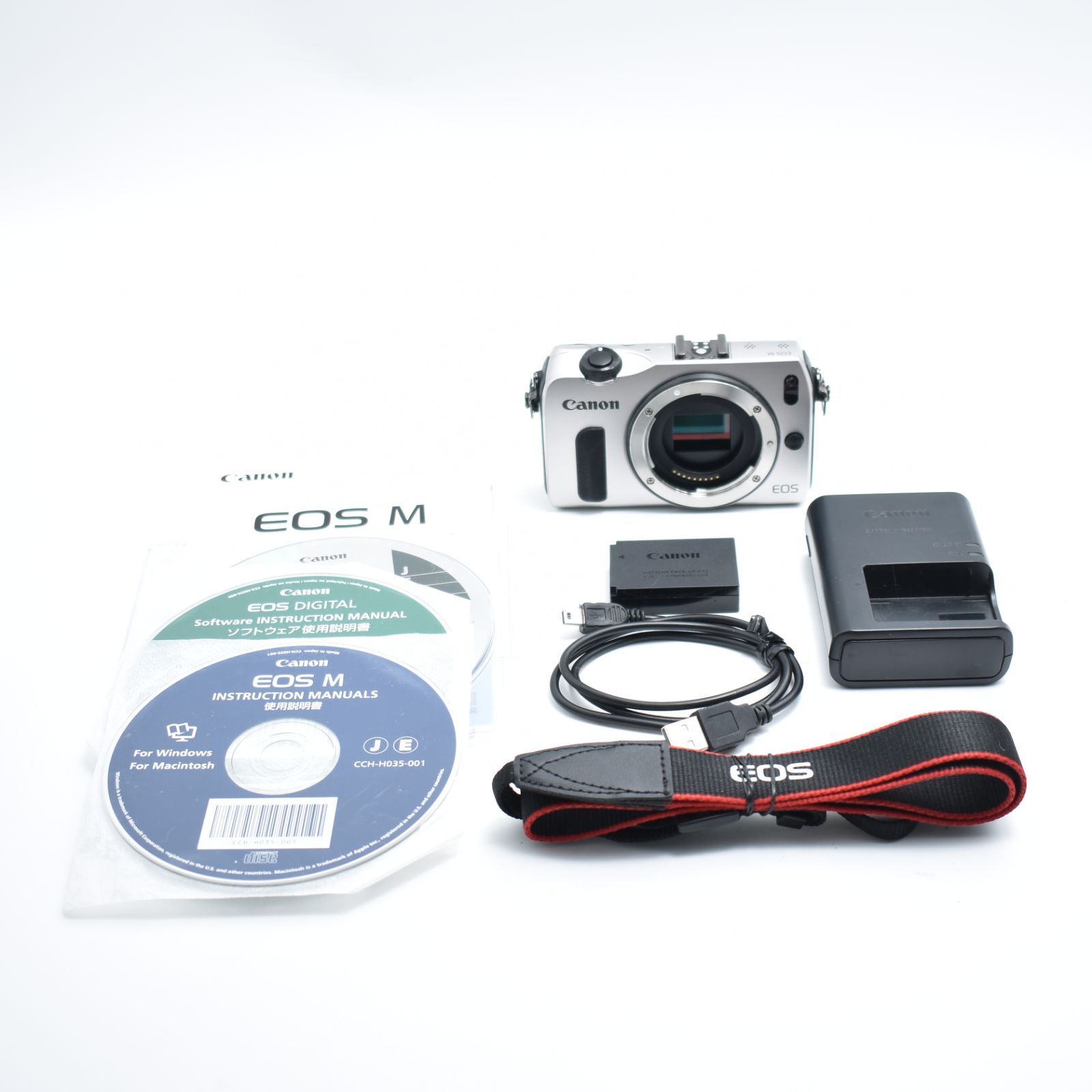 B 8122 Canon ミラーレス一眼カメラ EOS M ボディ ブラック EOSMBK-BODY