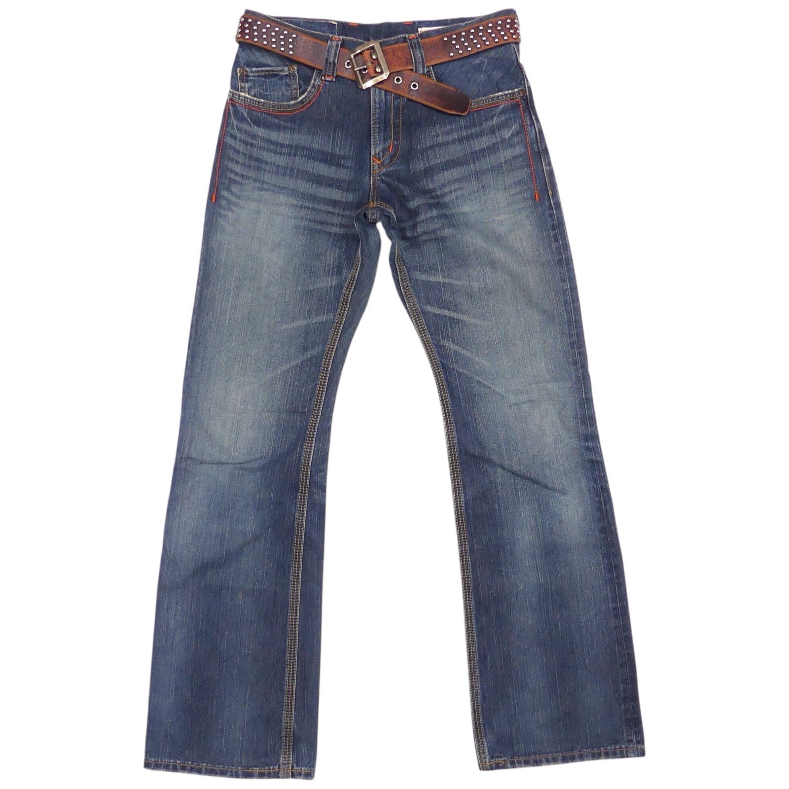 【古着】ストレートデニム Wrangler エドウィン 505ZXX レギュラーストレート デニムパンツ ジーンズ