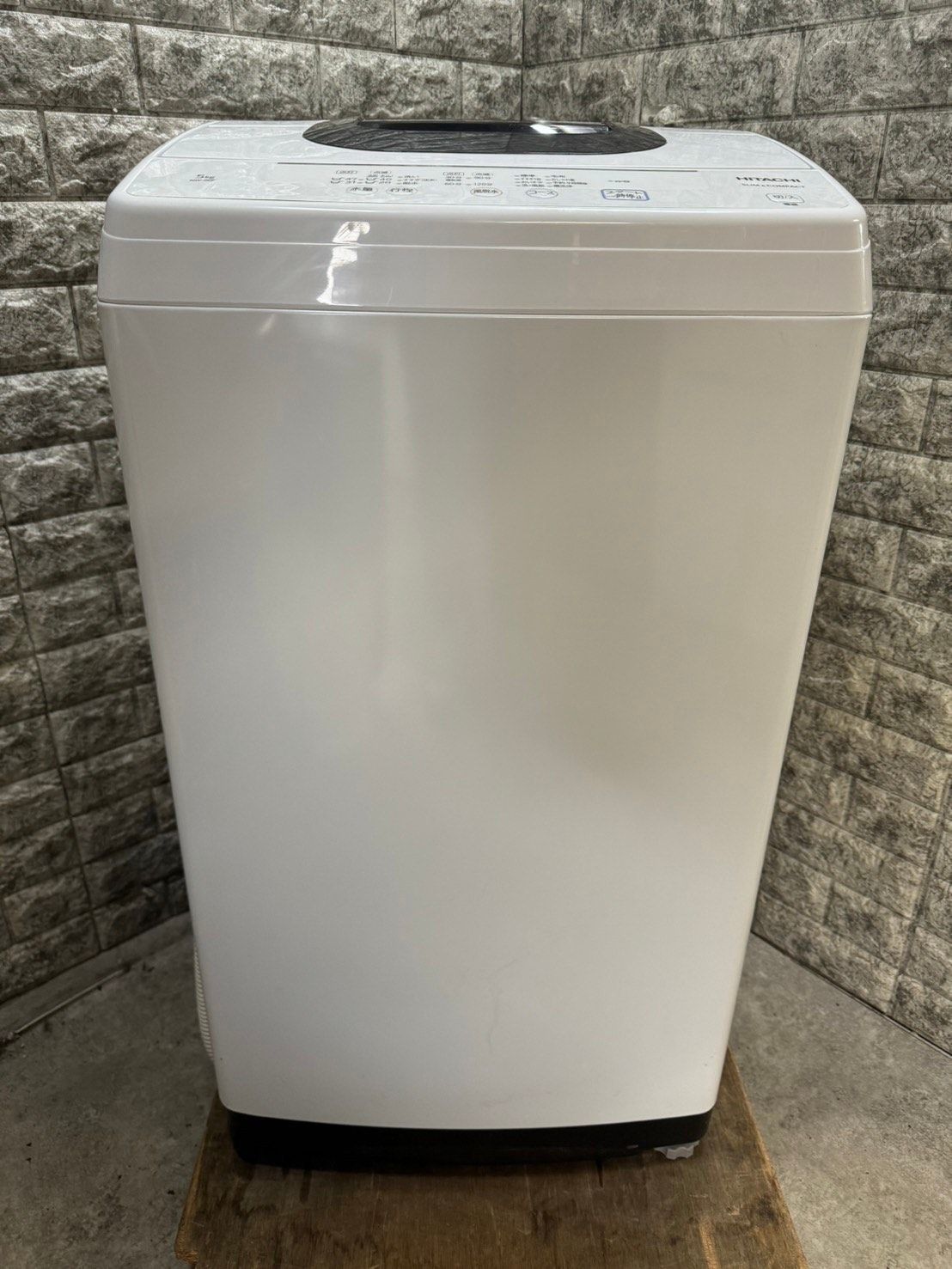 美品】大阪送料無料☆3か月保障付き☆洗濯機☆2021年☆日立☆5kg☆NW  