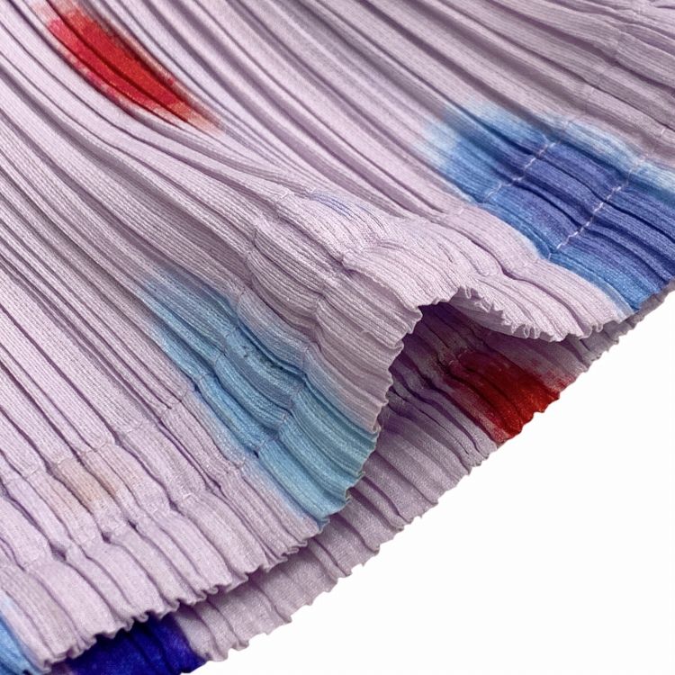 PLEATS PLEASE ISSEY MIYAKE プリーツプリーズ イッセイミヤケ ドットプリント プリーツブラウス シャツ パープル 4 PP12-JJ621 PLEATS PLEASE ISSEY MIYAKE プリーツプリーズ イッセイミヤケ
