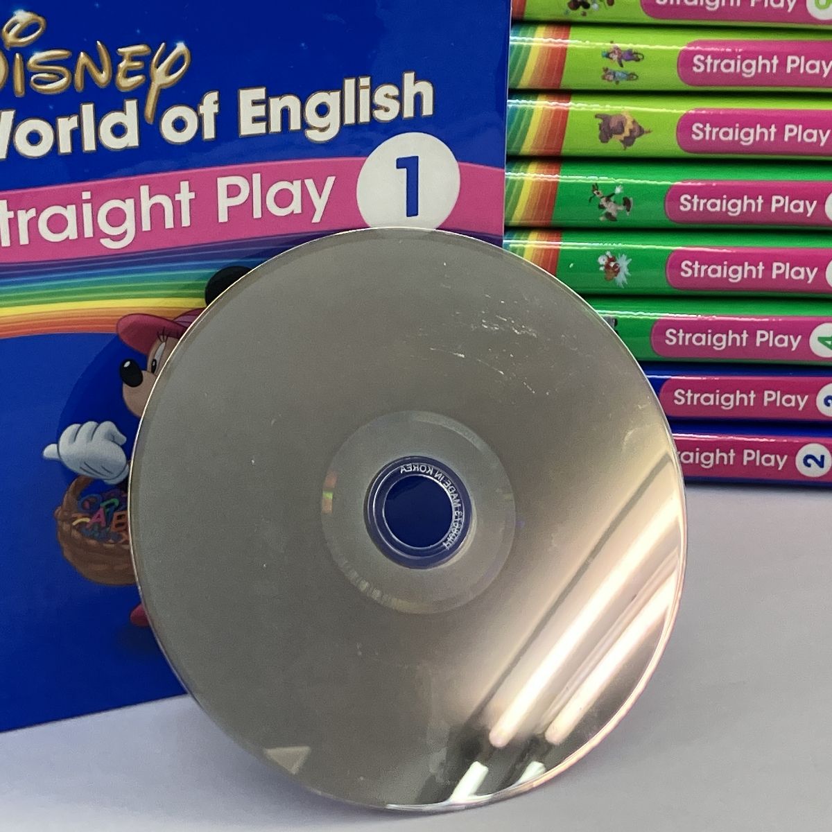 ストレートプレイ　ディズニーワールドオブイングリッシュ DWE ストレートプレイ ディズニー ワールド イングリッシュ Blu