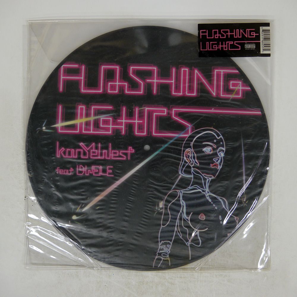 UK盤 KANYE WEST|FLASHING LIGHTS|ROC-A-FELLA 1768253 12