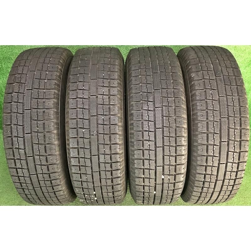 TOYO 155/65R14 75Q GARITG4、バリ山スタッドレス4本セット、2013年、14×4.5j、+45、100/H4、7.75mm バリ溝 スタッドレス 4本 TOYO GARIT GIZ 155⁄65R14