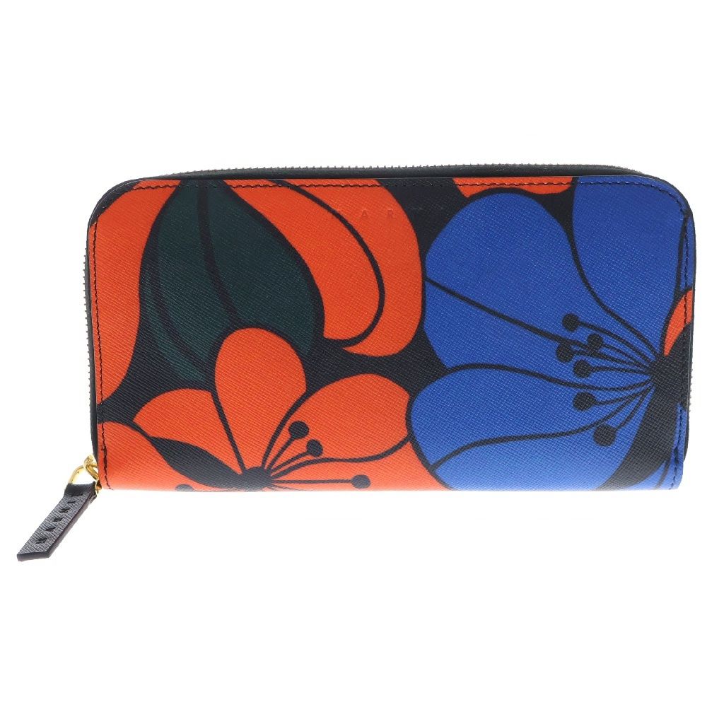 MARNI マルニ レクタンギュラー 長財布 ロングウォレット レザー