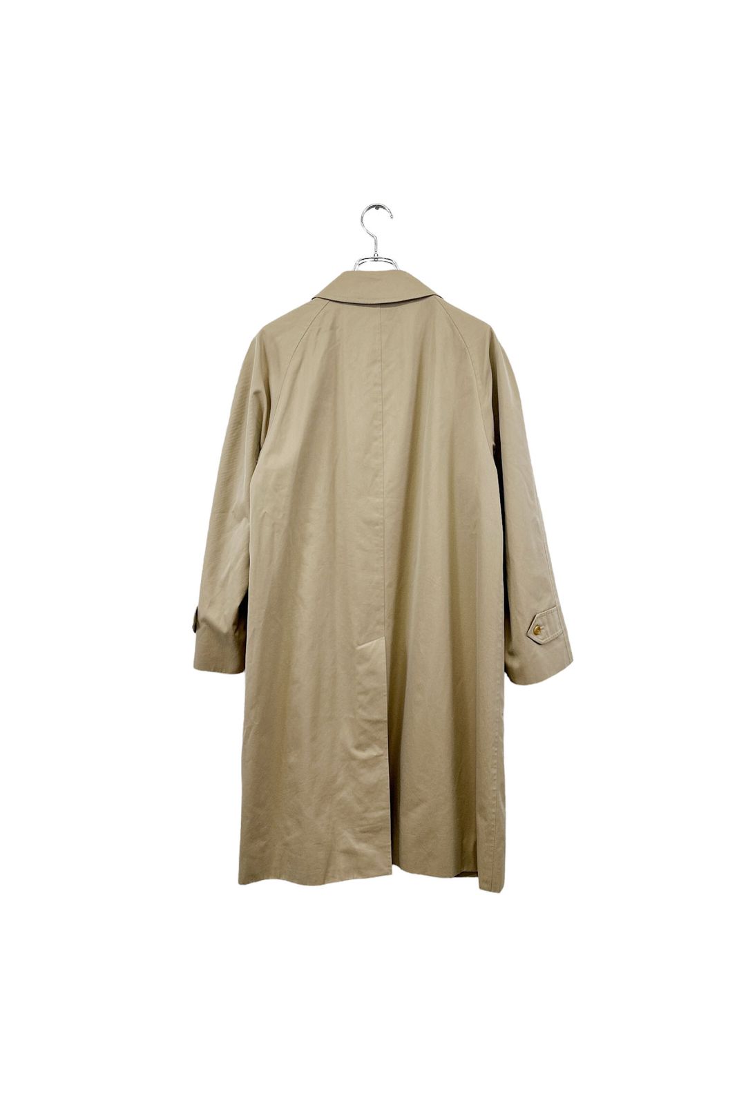 Burberry ステンカラーコート ベージュ チェック柄 バーバリー