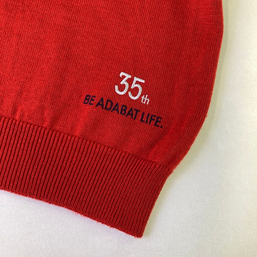 未着用】Adabat アダバット ジップアップセーター Lサイズ 公式