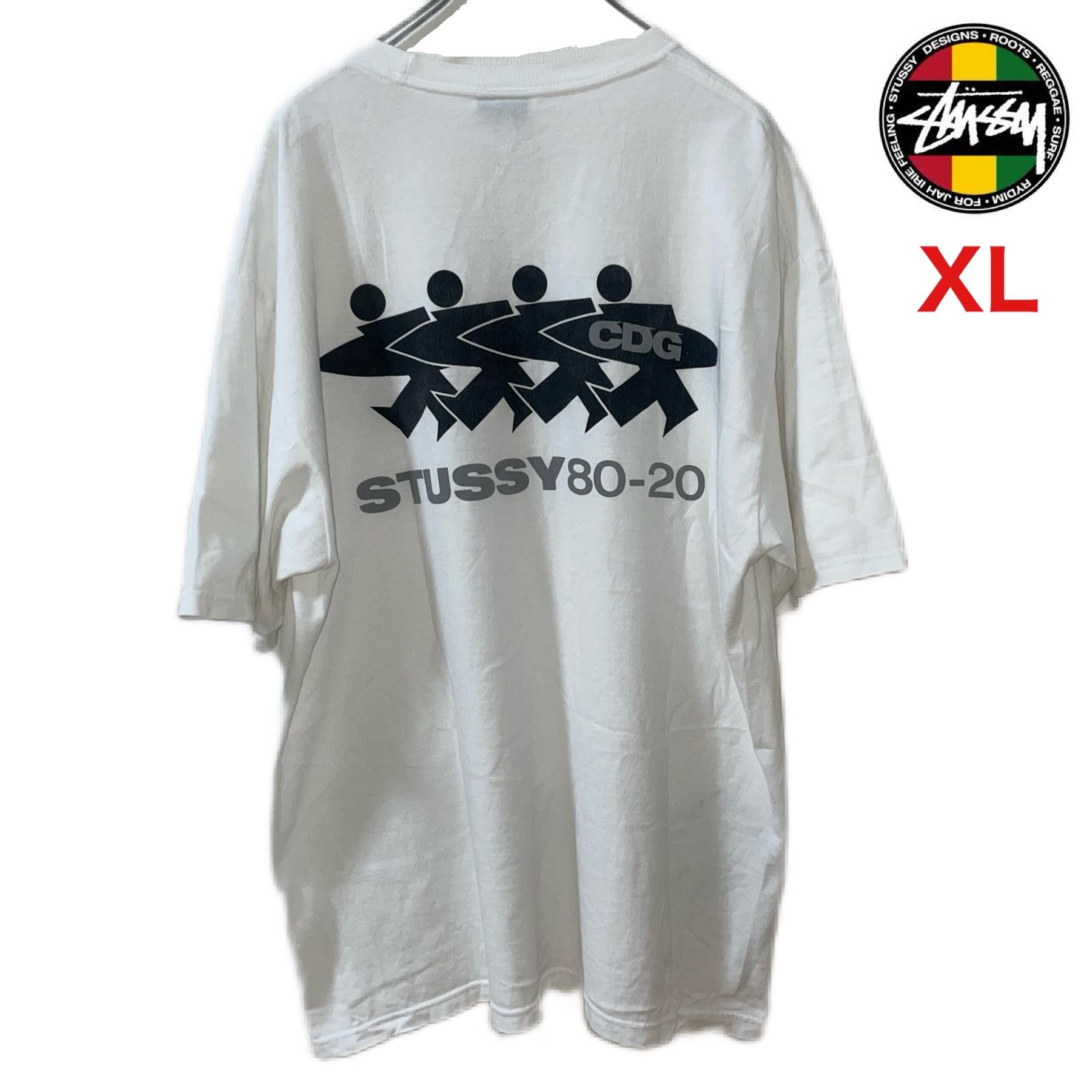 STUSSY x COMME des GARCONS / CDG SURFMAN TEE メキシコ製 - メルカリ