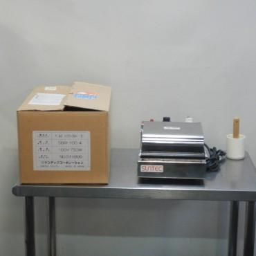 2018年製 サンテック ワッフル ベーカー SBW 100 4 V 750 W 1連 mm 焼成サイズ 87 26 H メーカー