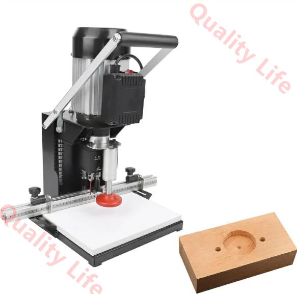 電動ヒンジボール盤 コードレスコンビドリル 木工用ポータブルヒンジボーリングマシン 2880 RPM 深さ0-40mm キャビネットに最適 48-6mm